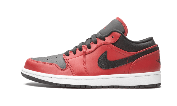 Restock Air Jordan 1 Low Reverse Bred Pebbled Swoosh