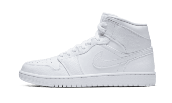 Air Jordan 1 Mid Triple White 2.0 (2020) Restock