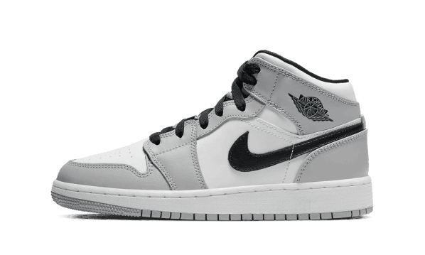 Air Jordan 1 Mid Light Smoke Grey (GS) Restock