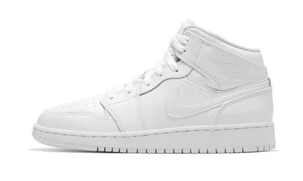 Air Jordan 1 Mid Triple White (2020) (GS) Restock