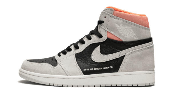 Restock Air Jordan 1 Retro High OG Neutral Grey Hyper Crimson