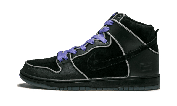 Restock Nike SB Dunk High Black Purple Box