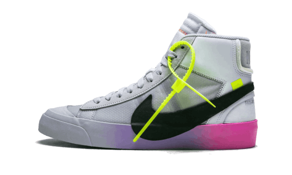 Restock Nike Blazer Mid Off-White Wolf Grey Serena Queen