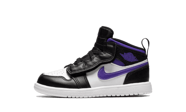 Restock Air Jordan 1 Mid White Black Purple (TD)