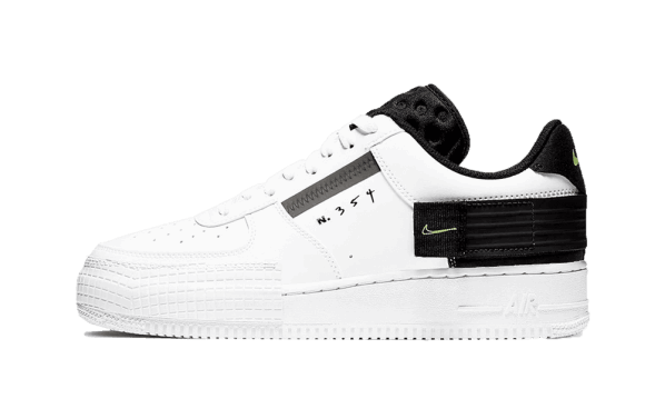 Restock Nike Air Force 1 Low Drop Type White Black Volt