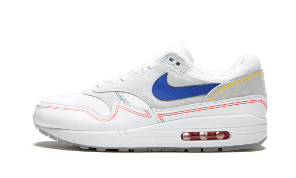 Restock Nike Air Max 1 Pure Platinum Royal Blue