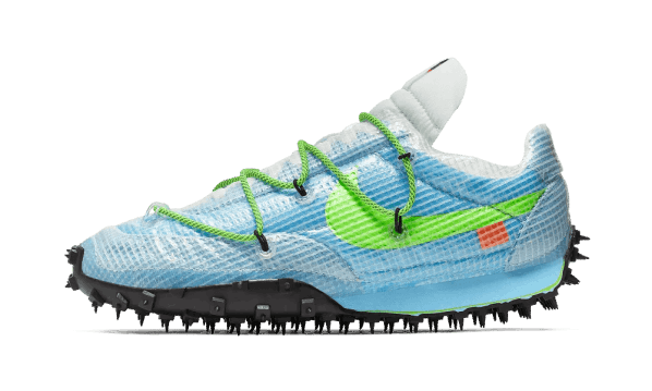 Restock Nike Waffle Racer Off-White Vivid Sky (W)