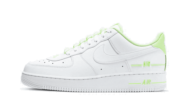 Restock Nike Air Force 1 Low Double Air Low White Barely Volt