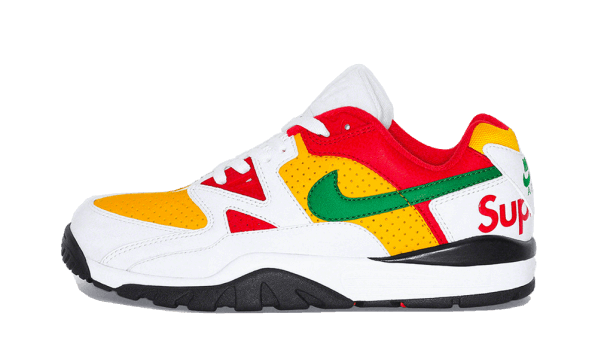 Nike Cross Trainer Low Supreme White Yellow Red Restock