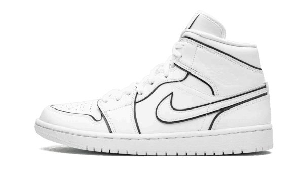 Air Jordan 1 Mid Iridescent Reflective White (W) Restock