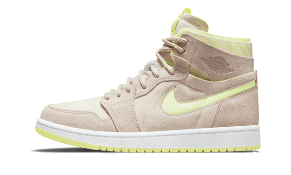 Air Jordan 1 High Zoom Air CMFT Fossil Lemon Twist Restock