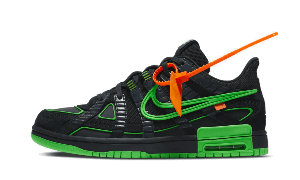 Nike Air Rubber Dunk Off-White Green Strike Restock