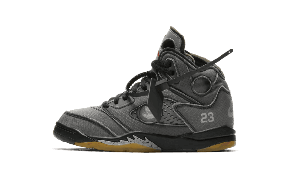Restock Air Jordan 5 Retro Off-White Black (PS)