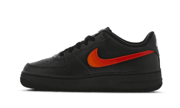 Nike Air Force 1 Low Black Orange (GS) Restock