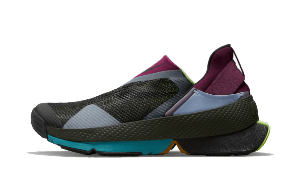 Nike Go FlyEase Black Lime Glow Restock