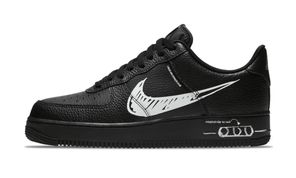 Restock Nike Air Force 1 Low Sketch Black