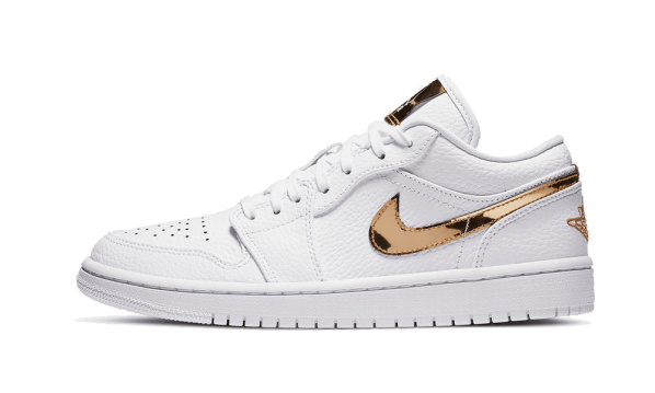 Restock Air Jordan 1 Low White Metallic Gold (W)