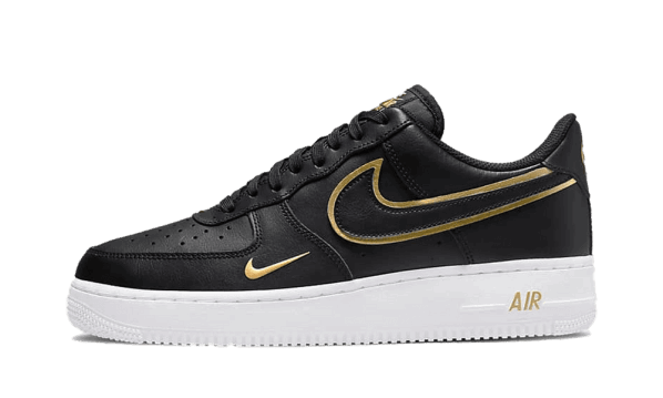 Restock Nike Air Force 1 Low 07 Black Metallic Gold