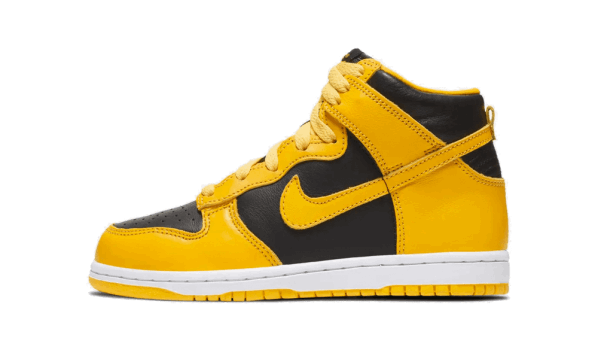 Restock Nike Dunk High Black Varsity Maize (PS)