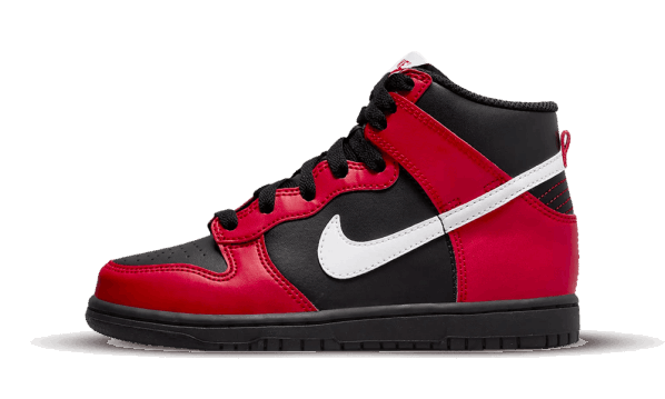 Restock Nike Dunk High Black Red (TD)