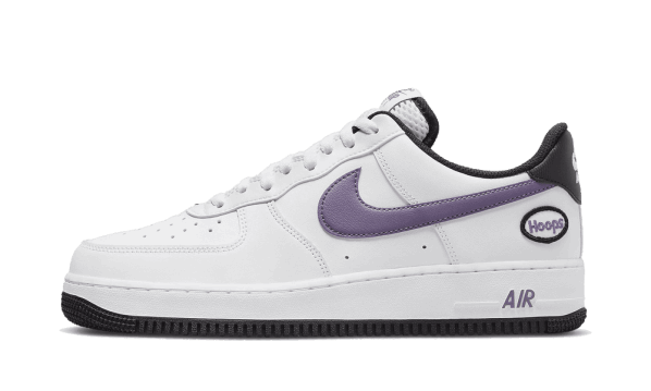 Restock Nike Air Force 1 Low Hoops White Canyon Purple