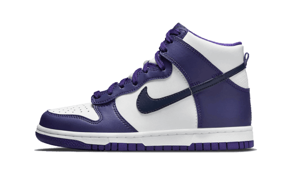 Nike Dunk High Electro Purple Midnight Navy (GS) Restock