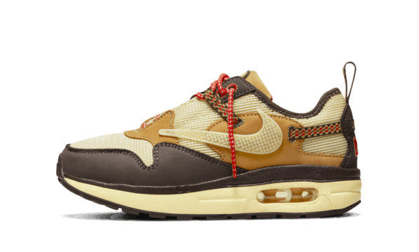 Restock Nike Air Max 1 Travis Scott Cactus Jack Baroque Brown (PS)