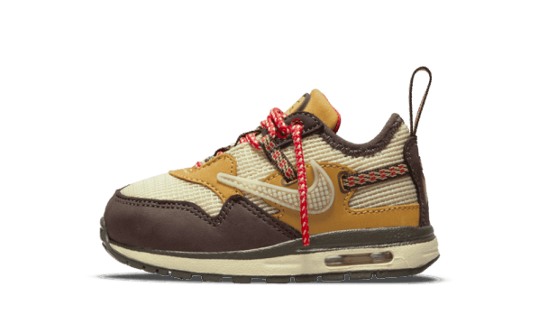 Restock Nike Air Max 1 Travis Scott Cactus Jack Baroque Brown (TD)