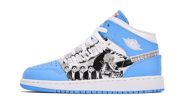 Jordan 1 Mid Sneaker School Game Winner (GS) Restock