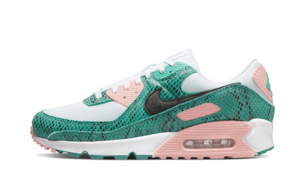 Restock Nike Air Max 90 Washed Teal Snakeskin