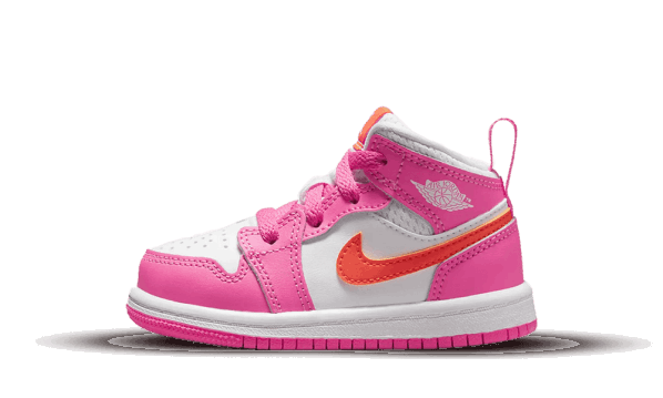 Restock Air Jordan 1 Mid Pinksicle Safety Orange (TD)