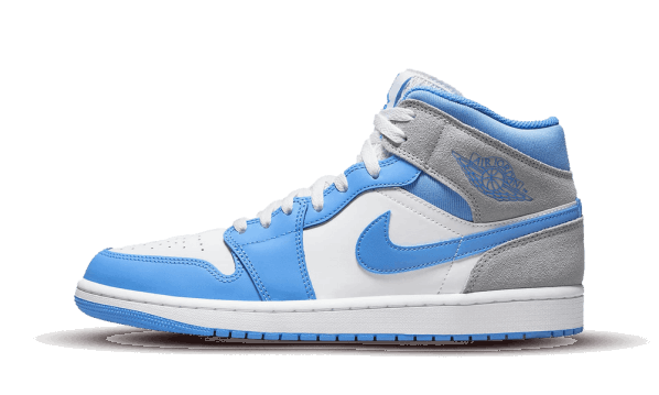Restock Jordan 1 Mid University Blue Grey