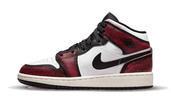 Restock Air Jordan 1 Mid SE Wear-Away Chicago (GS)